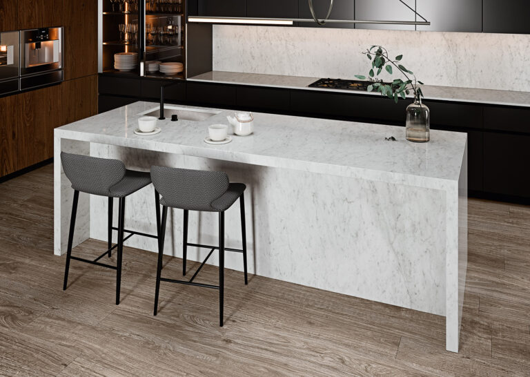 Nueva serie “Carrara” de Coverlam Top para encimeras de cocina