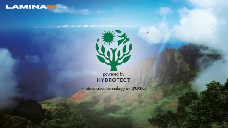 Laminam & Hydrotect® – Innovador Tratamiento autolimpiador