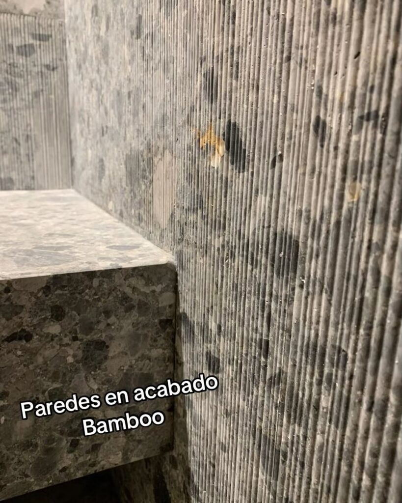 proyecto baño super ceppo grey | Marmoles Argentona