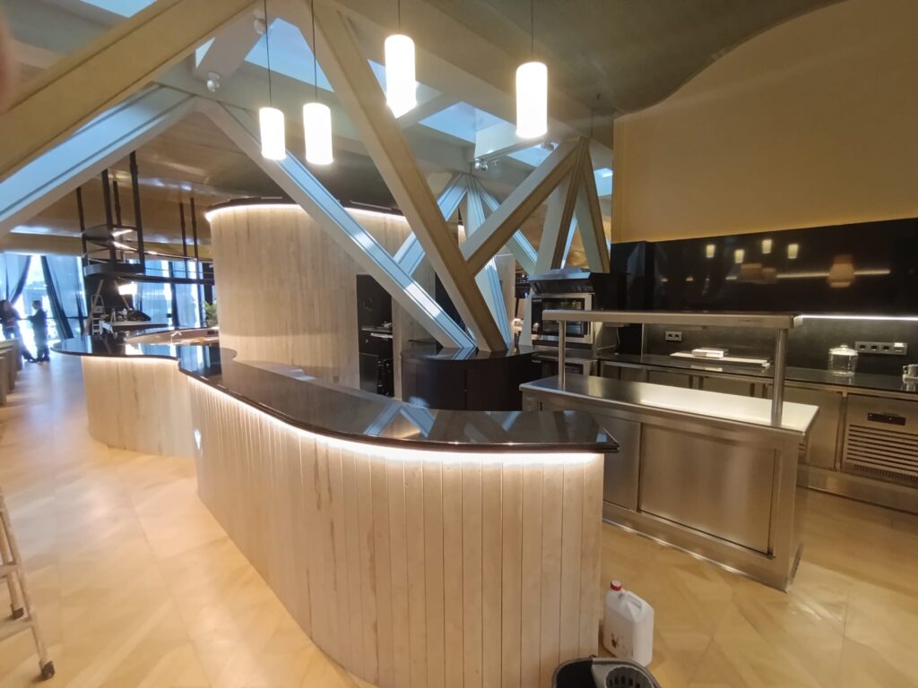 barra granito zimbabwe y mesas mármol | mármoles argentona